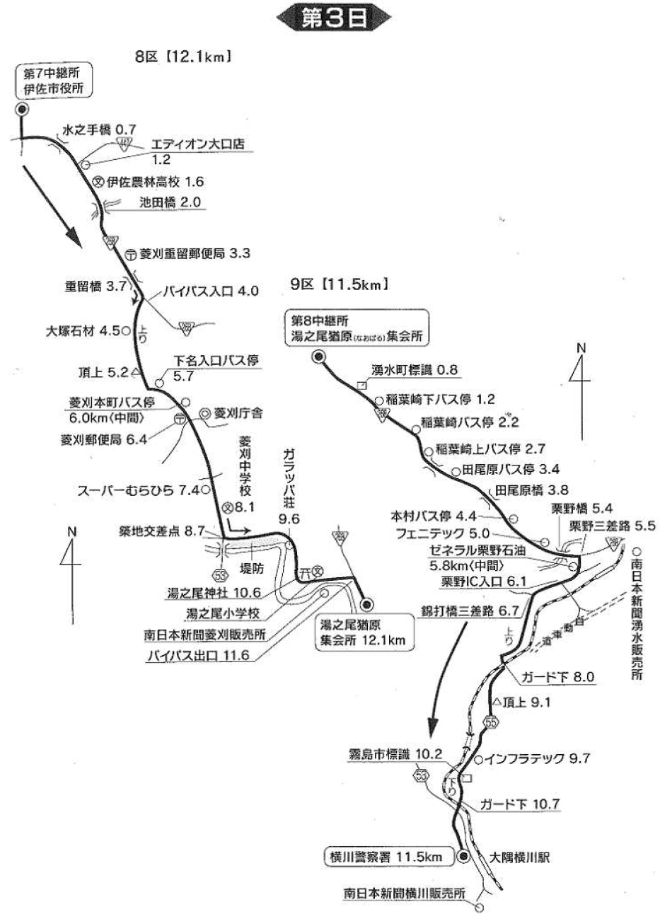 南 日本 新聞 県下 一周 駅伝